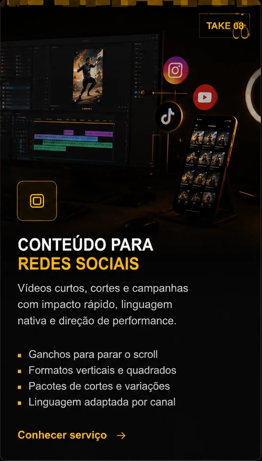 Conteúdo para redes sociais sem perder identidade